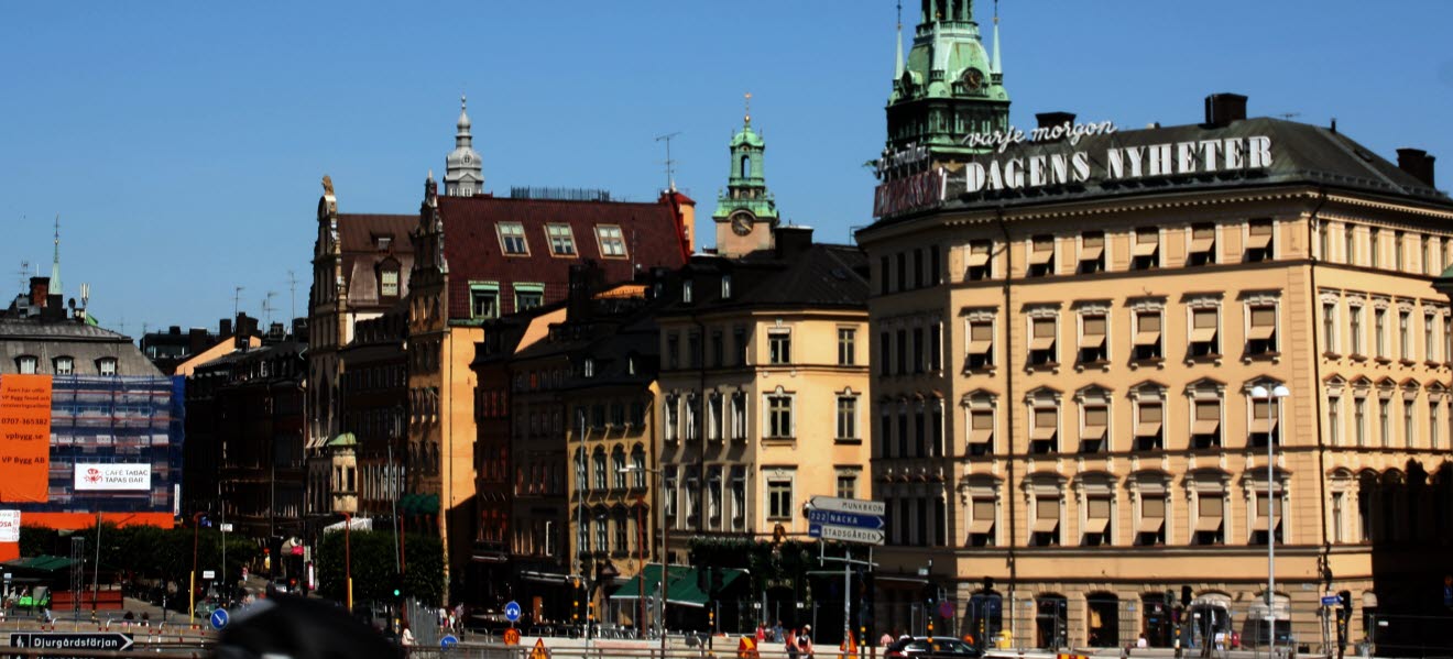 Dagens Nyheters kontor i Gamla stan i Stockholm.