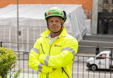 Johan Torstensson Aas, arbetsmiljöansvarig ombudsman Foto: Terese Perman