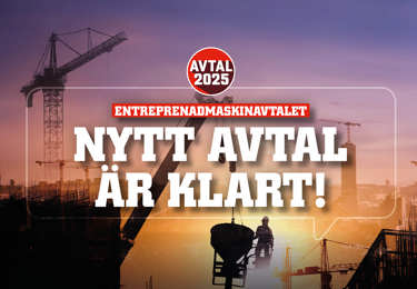 Entreprenadmaskinavtalet klart