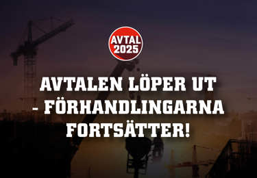 Avtalen löper ut, förhandlingarna fortsätter!