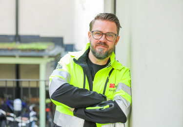 Kim Söderström, Byggnads förbundsordförande.