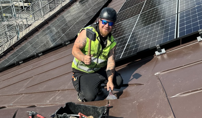 Jimmie Pettersson, plåtslag