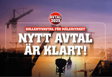 Klart med nytt måleriavtal