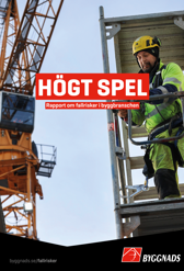 Högt spel - rapport om fallrisker i byggbranschen