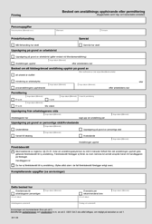 Grå bakgrund och vita textfält.