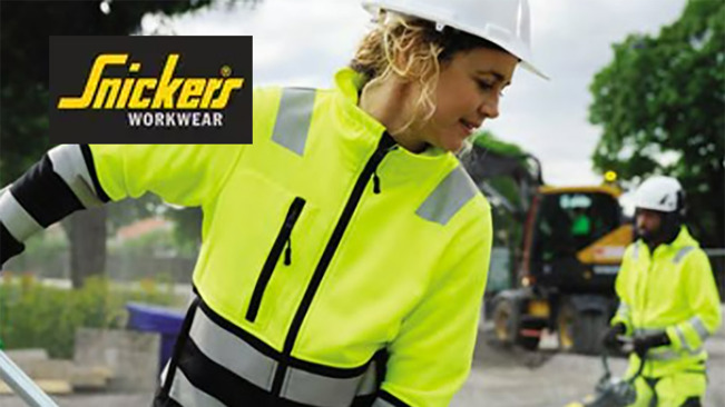 kvinna i arbetkläder