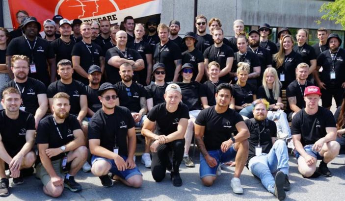 Flera personer på en bild.