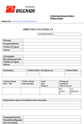 Arbetsplatsanmällan plåtavtalet