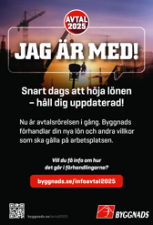 Soluppgång arbetsplats.