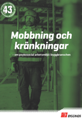 Grön bakgrund och vit text.