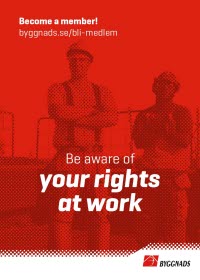 Be aware of  your rights  at work