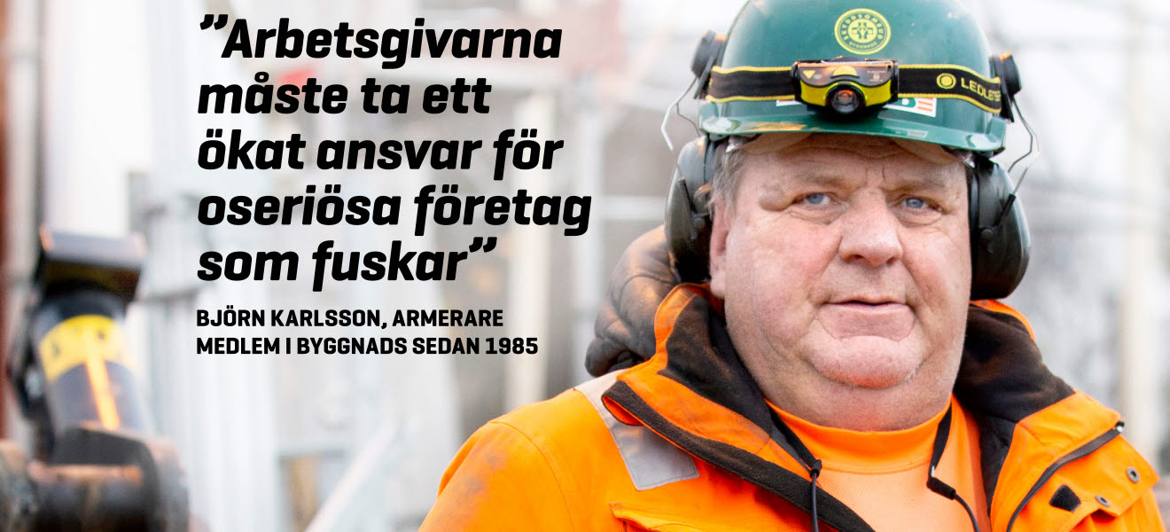 Björn Karlsson, armerare