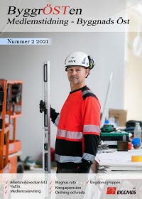 Framsida ByggrÖSTen nr 2 2021