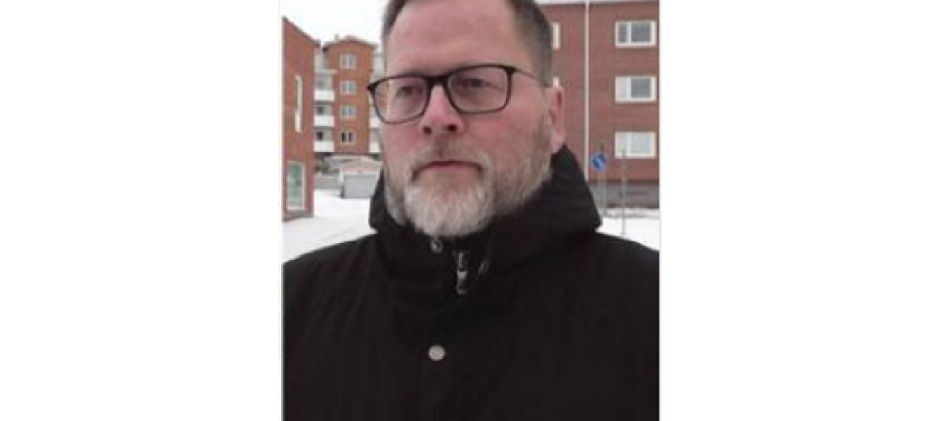 Bild på Joakim Lindholm, ordförande Byggnads Norrbotten