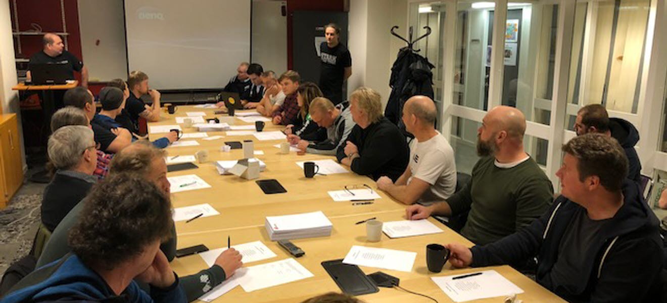 Deltagare vid medlemskretsmötet i Norrköping